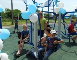 Новий спортивний майданчик відкрили у Попаснянській школі 