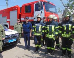 Рятувальники Луганщини отримали новий пожежний автомобіль