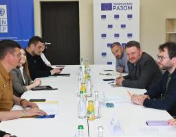 Співпраця має бути швидкою! - Артем Лисогор зустрівся із керівниками: Програми ООН із відновлення та розбудови миру – Нільсом Крістенсеном, та відділу місцевого та людського розвитку Представництва ЄC в Україні – Мартіном Шрьодером