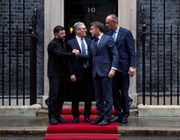 У Лондоні лідери України, Великої Британії, Франції та Німеччини обговорили дипломатичну роботу з американською стороною та подальшу оборонну підтримку України