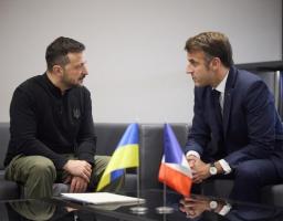 Володимир Зеленський обговорив з Емманюелем Макроном оборонну підтримку України