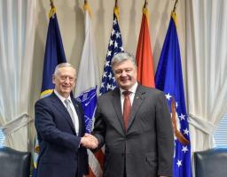 Президент України зустрівся з Міністром оборони США