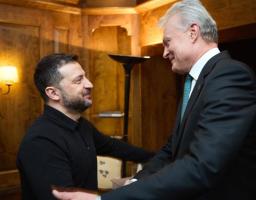 Оборонна допомога й формування спільної позиції: відбулася зустріч президентів України та Литви