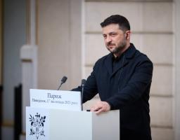 Володимир Зеленський: Будемо разом збільшувати промисловий і технологічний потенціал України та Франції