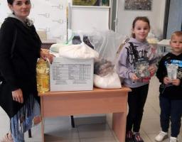 У хабі в Вінниці тривала видача наборів від МОМ