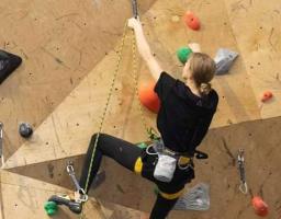 Скелелазка з Луганщини Ярослава Пащук – бронзова призерка кубка України