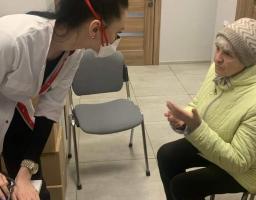 Щодня у хабі Нижньодуванської громади в Києві надаються медичні послуги