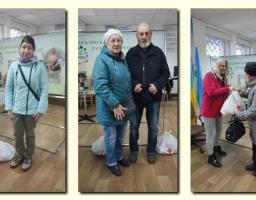 120 наших ВПО на Рівненщині отримали допомогу від Червоного Хреста