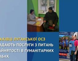 Із питань працевлаштування жителів Луганщини консультують в хабах
