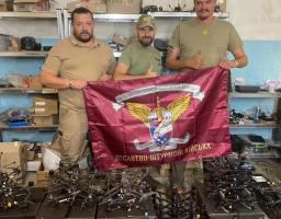 108 дронів передали десантникам Січеславської бригади, - Артем Лисогор