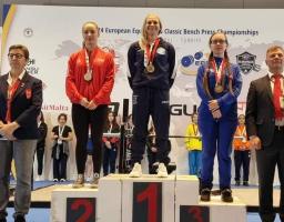 Представниця Луганщини – призер чемпіонату Європи з класичного жиму лежачи