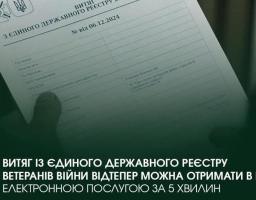 Відомості з державного реєстру ветеранів можна одержати у адміністраторів ЦНАПу Сіверськодонецької громади