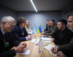 Володимир Зеленський зустрівся з Президентом Аргентини