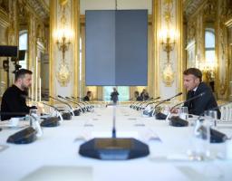 Володимир Зеленський представив деталі Плану перемоги Емманюелю Макрону