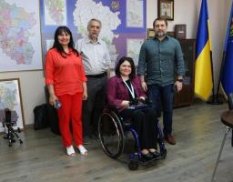 До Луганщини завітала Урядова уповноважена з прав осіб з інвалідністю Тетяна Баранцова
