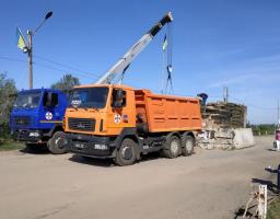 Єднаємо Луганщину: тривають відновлювальні роботи поблизу пошкодженого мосту в Станиці Луганській