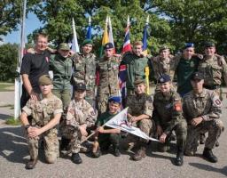 Луганські військові ліцеїсти змагалися у Латвії