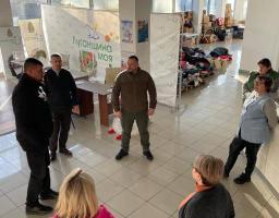 Понад 1,5 тисяч ВПО обслуговує гуманітарний хаб Рубіжанської МВА у Вінниці - Артем Лисогор перевірив його роботу