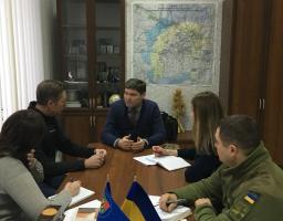 В облдержадміністрації пройшла зустріч з керівником Сєвєродонецької філії Луганського регіонального офісу СММ ОБСЄ