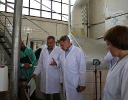Юрій Гарбуз ознайомився з роботою Лисичанського пивоварного заводу