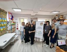 Катерина Безгинська перевірила роботу хабу Кремінської громади в Києві