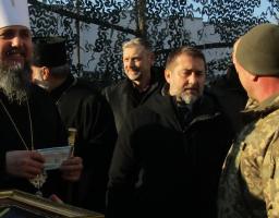 Блаженнійший Митрополит Епіфаній захисникам Луганщини: ви – новітні герої України