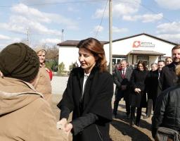 Марина Порошенко відвідала Луганську область