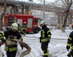 У Сєвєродонецьку відбулися тактико-спеціальні навчання з гасіння пожеж на енергетичних об'єктах