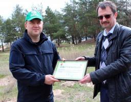 На Луганщині висадять 25 тисяч саджанців від Рівненщини