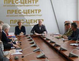 В облдержадміністрації вивчали розбудову системи громадського здоров’я в Луганській області