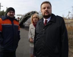 Сергій Філь перевірив хід ремонту об’їзної дороги у Кремінній