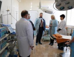 Реформування сфери охорони здоров’я на Луганщині. Сергій Філь ознайомився з роботою Кремінського РТМО