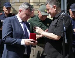 Юрія Гарбуза відзначено пам’ятною медаллю МВС