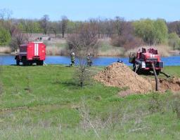 На Луганщині пройшло командно-штабне навчання з гасіння лісових пожеж