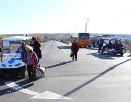 Ще один електрокар курсує від КПВВ «Станиця Луганська»