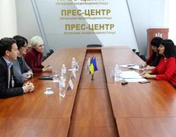 На Луганщину завітала голова Делегації МКЧХ в Україні