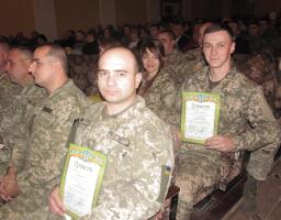 Старобільчани привітали захисників Луганщини