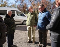 Юрій Погуляйко перевірив готовність соціальних служб міста Золоте до розведення сил і засобів ЗСУ