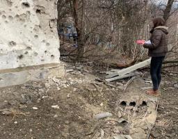 Унаслідок обстрілів пошкоджено майно Попаснянського райводоканалу, лінії електропередач та газогін