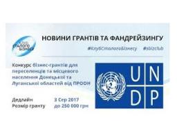 «Оголошено конкурс на здобуття грантів для започаткування,  відновлення або розвитку малого бізнесу» 