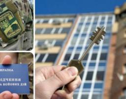 Внутрішньо переміщенні особи з числа інвалідів війни, які брали безпосередню участь в АТО, та члени сімей загиблих учасників АТО отримали право постановки на квартирний облік як ті, які потребують поліпшення житлових умов