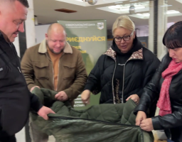 Перші 200 спальних мішків від Nova Ukraine передали Захисникам Луганщини