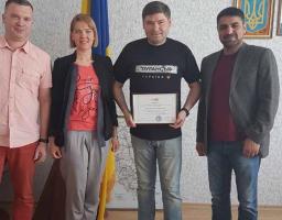 Міжнародна неурядова організація «Mercy Corps» в Україні вручила подяки облдержадміністрації 