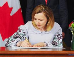 Україна дуже зацікавлена у створенні на своїй території спільних із Канадою підприємств та експорті їх продукції до ЄС