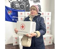 У листопаді луганчанам у Харкові видали 800 наборів особистої гігієни