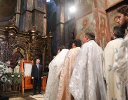 Виступ Президента України після Різдвяної Літургії в Софійському Соборі