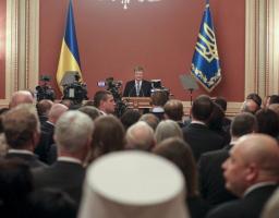 Виступ Президента на щорічній зустрічі з главами дипломатичних представництв іноземних держав та міжнародних організацій, акредитованих в Україні