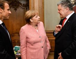 Лідери України, Німеччини та Франції обговорили питання продовження санкцій