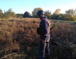 Піротехніками на Луганщині виявлено та вилучено 64 одиниці вибухонебезпечних предметів 