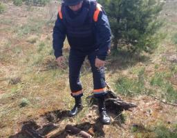 Піротехніками на Луганщині загалом виявлено та вилучено дев’ять одиниць вибухонебезпечних предметів 